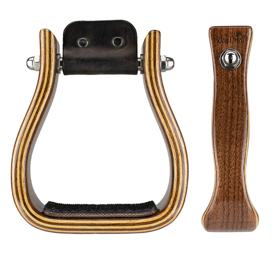 Barrel Racer - 2" Walnut